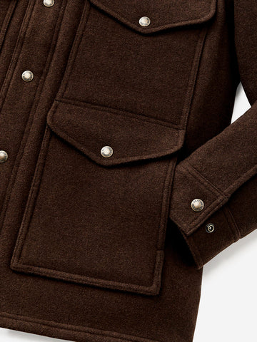 FILSON Giacca cruiser in lana Spokane marrone Cacao