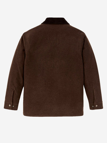 FILSON Giacca cruiser in lana Spokane marrone Cacao