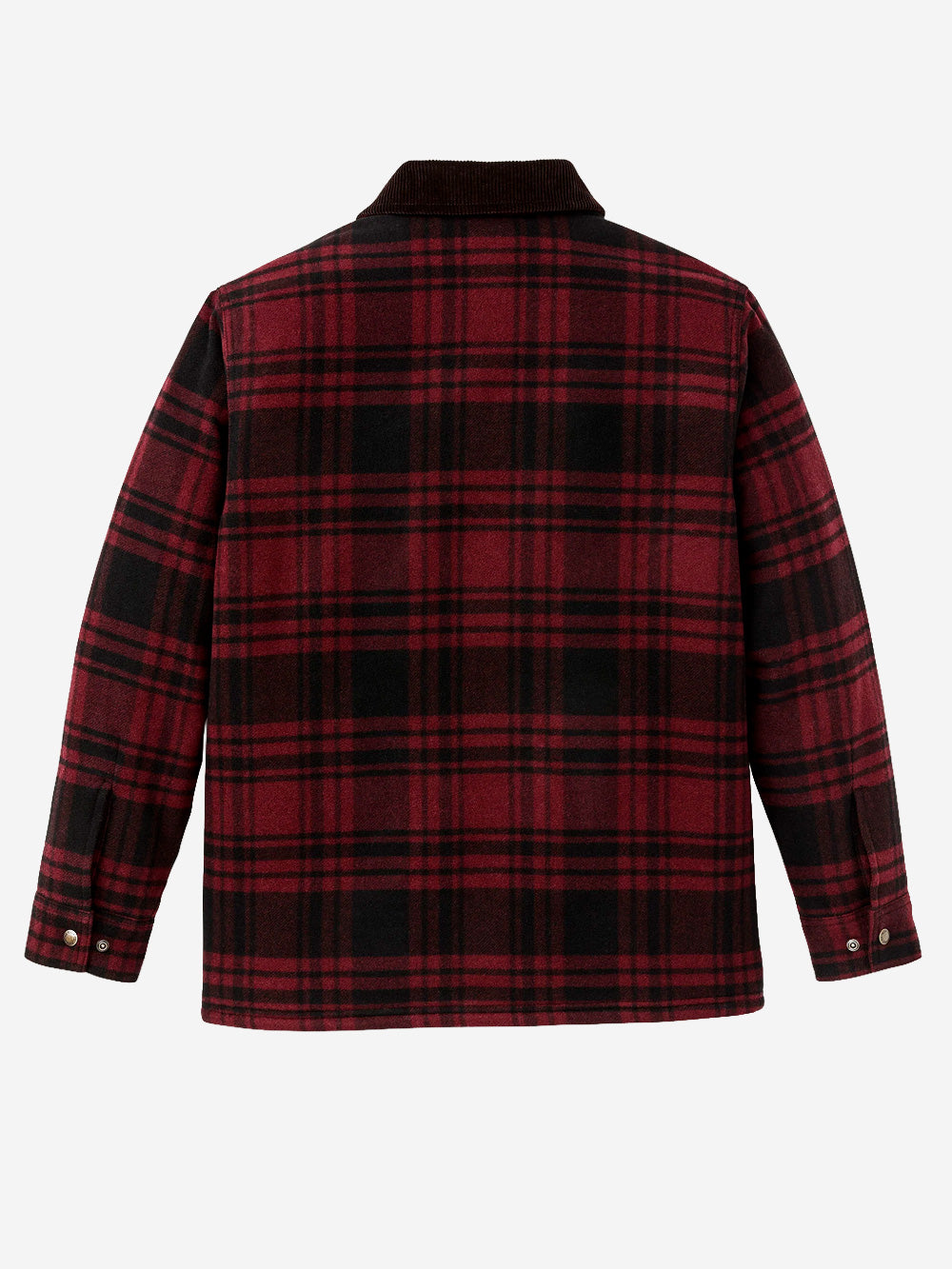 FILSON Giacca cruiser in lana Spokane a quadri Rosso nero Urbanstaroma