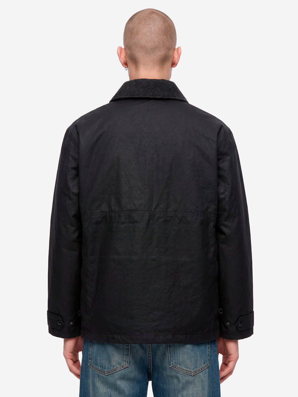 FILSON Giacca field in Tin Cloth nera Nero Urbanstaroma