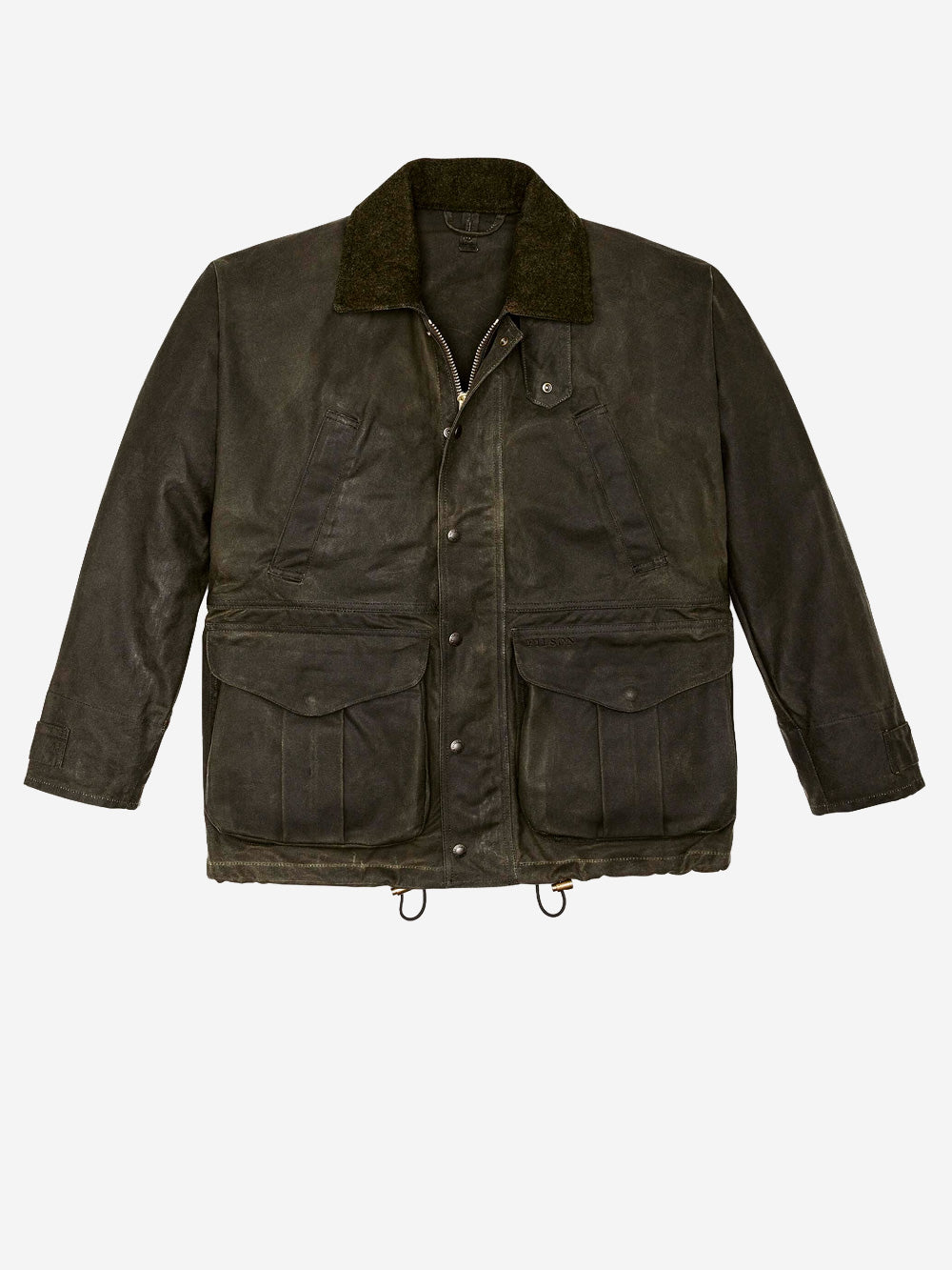 FILSON Giacca field in Tin Cloth verde Verde Urbanstaroma