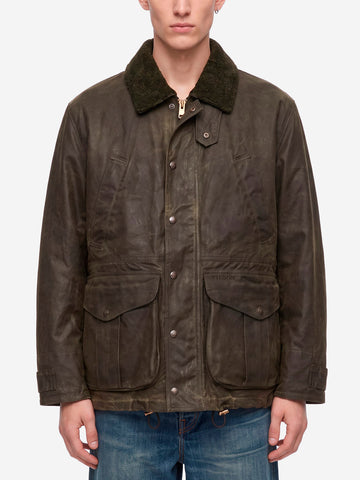 FILSON Giacca field in Tin Cloth verde Verde