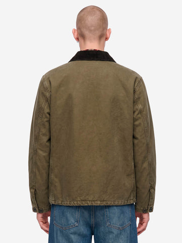 FILSON Giacca imbottita outfitter in canvas verde Verde scuro