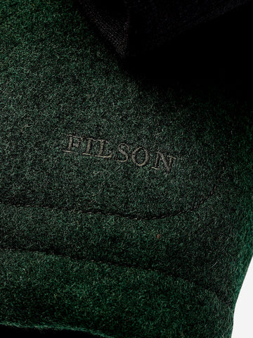 FILSON Giacca coach in lana mackinaw Verde