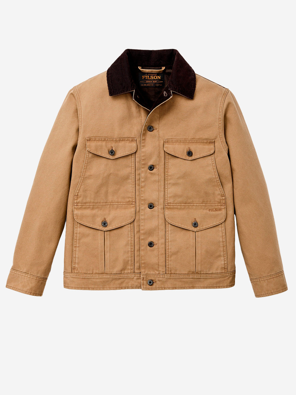 FILSON Giacca in canvas Journeyman marrone Marrone Urbanstaroma