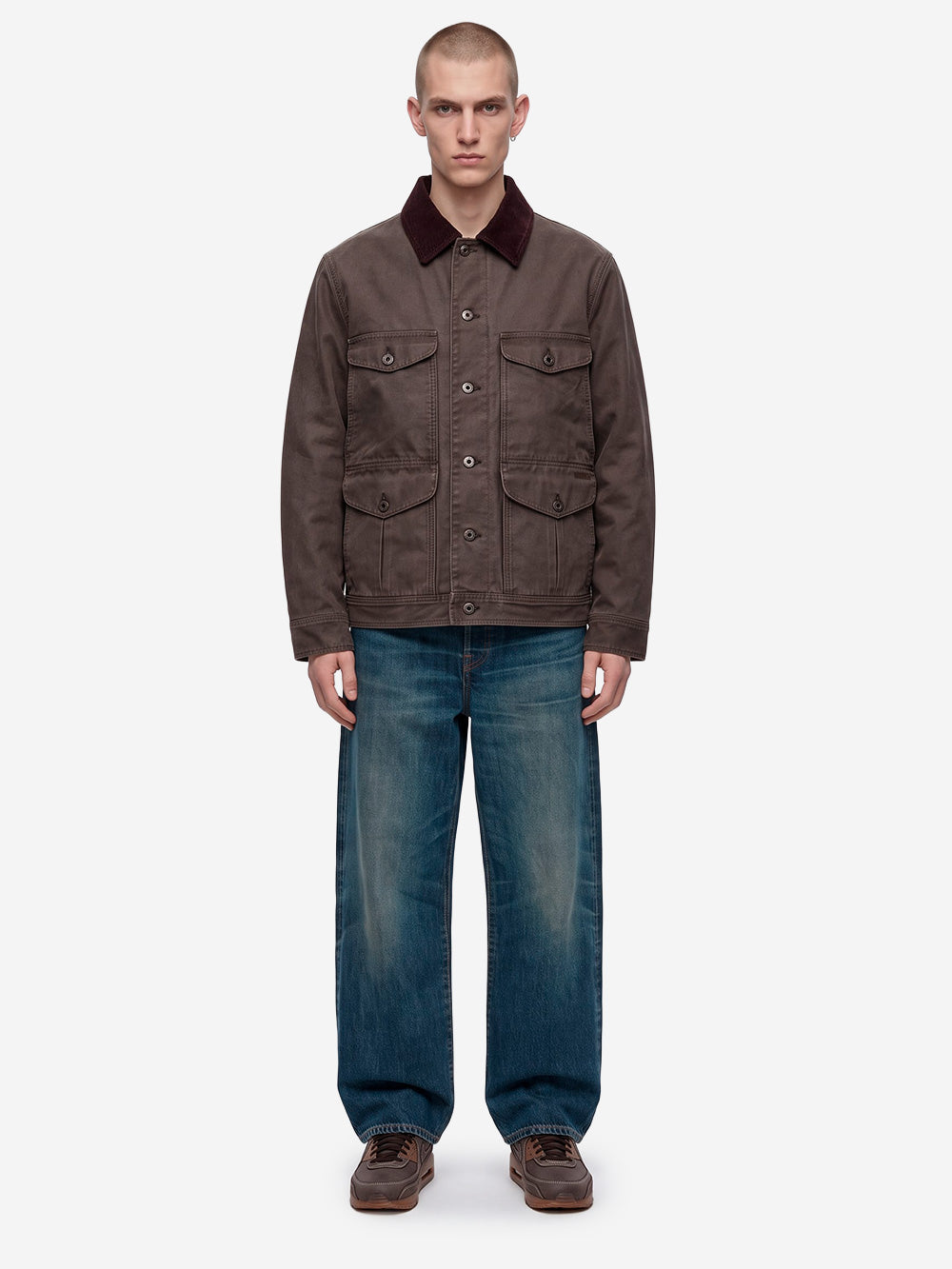 FILSON Giacca in canvas Journeyman grigia Grigio Urbanstaroma