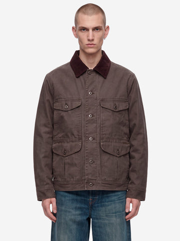 FILSON Giacca in canvas Journeyman grigia Grigio