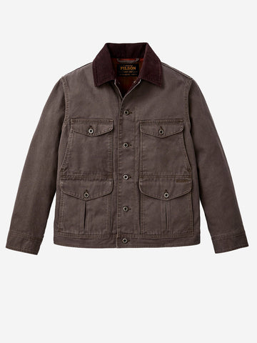 FILSON Giacca in canvas Journeyman grigia Grigio