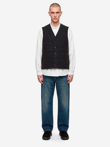 FILSON Gilet in lana mackinaw nero Nero