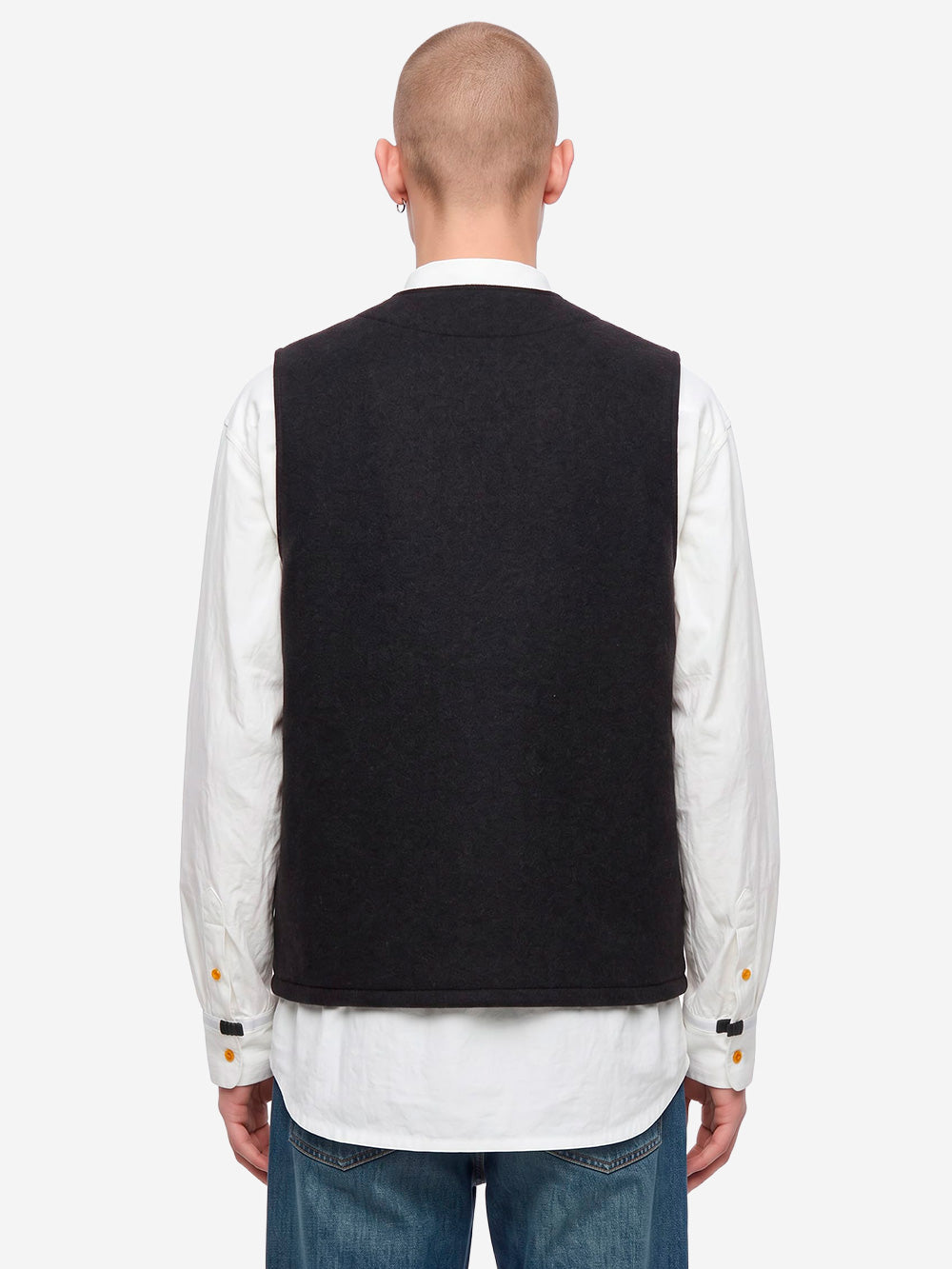 FILSON Gilet in lana mackinaw nero Nero Urbanstaroma