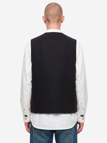 FILSON Gilet in lana mackinaw nero Nero