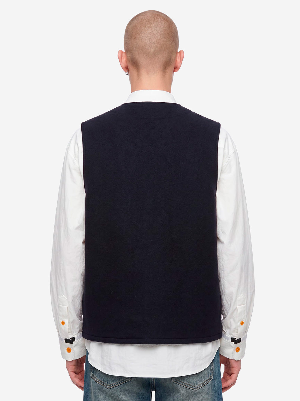 FILSON Gilet in lana mackinaw blu Blu Urbanstaroma