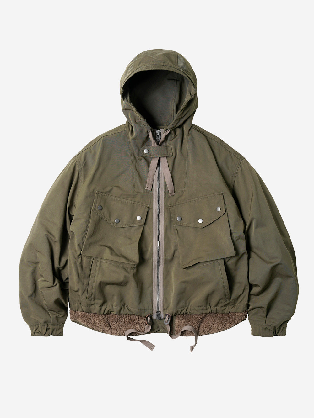 FRIZMWORKS Giacca hooded parka Smock 2-in-1 oliva Verde Oliva Urbanstaroma