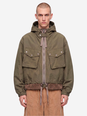 FRIZMWORKS Giacca hooded parka Smock 2-in-1 oliva Verde Oliva