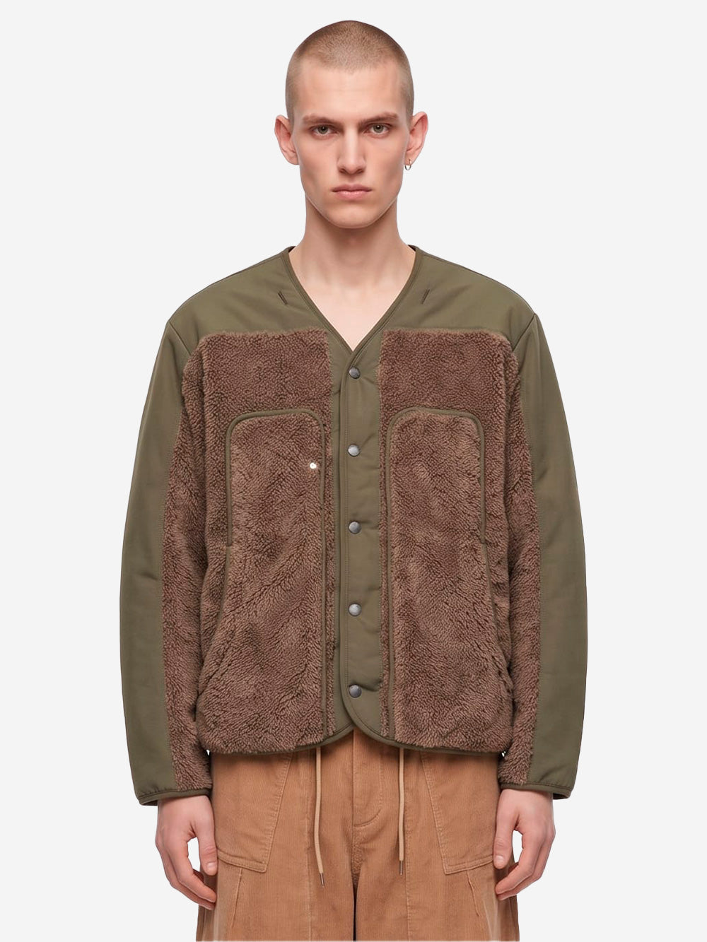 FRIZMWORKS Giacca hooded parka Smock 2-in-1 oliva Verde Oliva Urbanstaroma