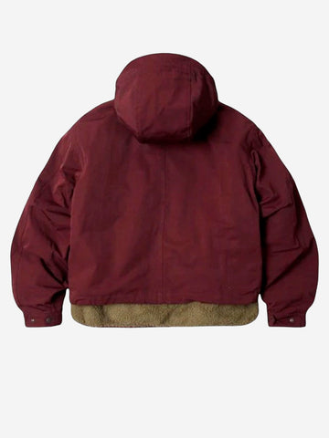 FRIZMWORKS Giacca hooded parka Smock 2-in-1 burgundy Bordeau
