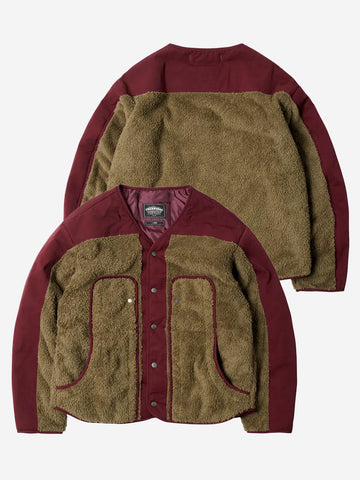 FRIZMWORKS Giacca hooded parka Smock 2-in-1 burgundy Bordeau