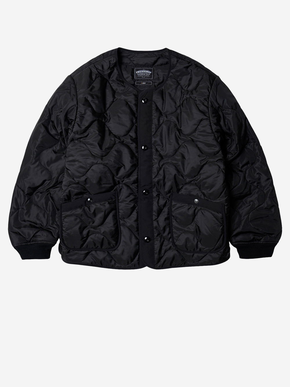 FRIZMWORKS M1965 Field Liner Jacket nera Nero Urbanstaroma