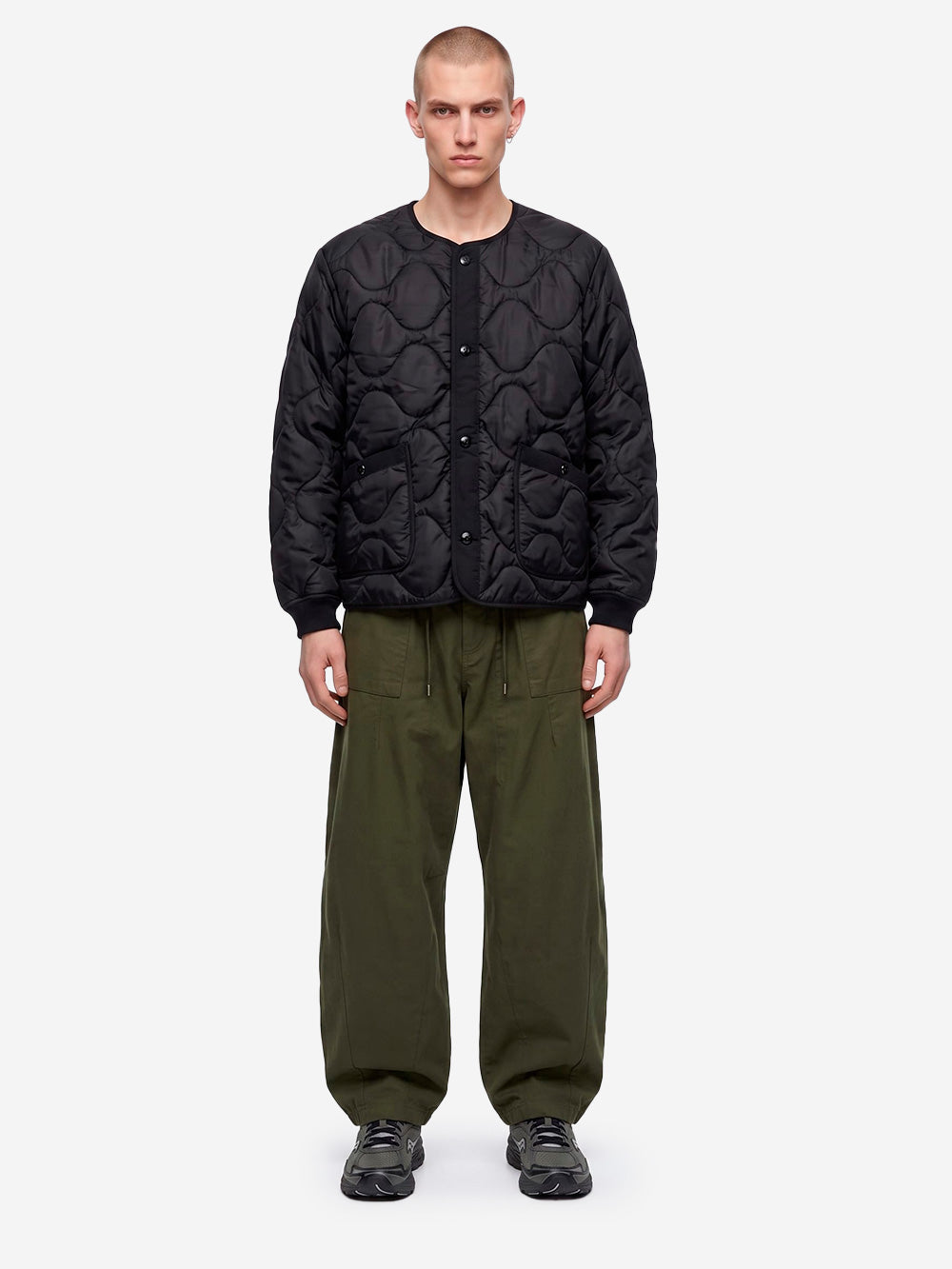 FRIZMWORKS M1965 Field Liner Jacket nera Nero Urbanstaroma