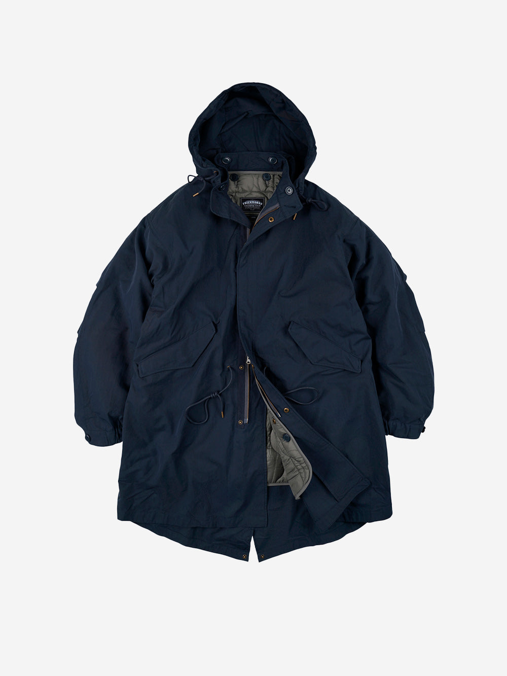 FRIZMWORKS Parka Vincent M1965 Fishtail 2-in-1 navy Blu scuro Urbanstaroma