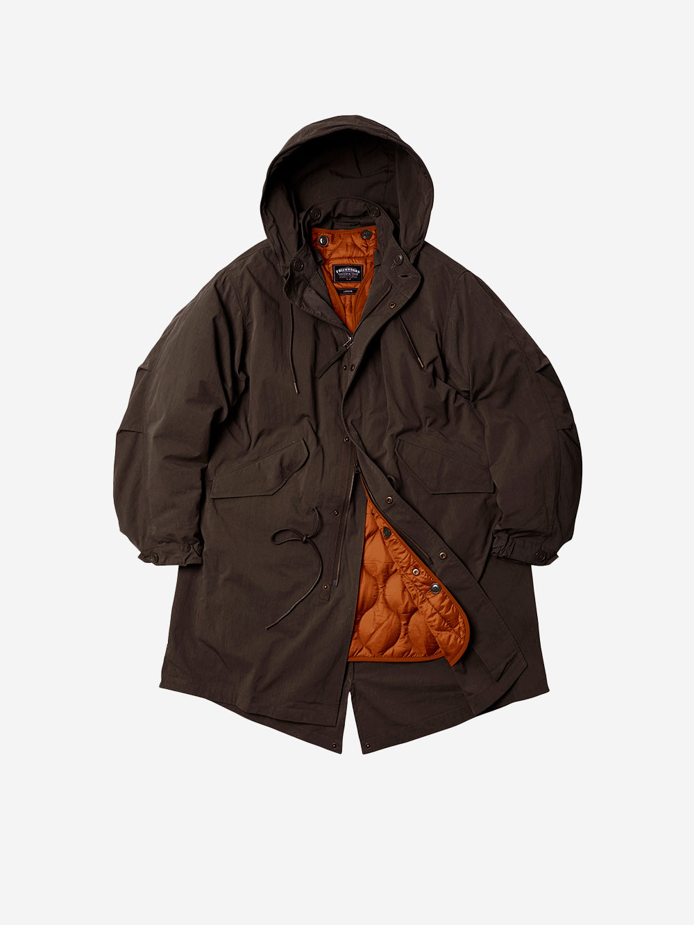 FRIZMWORKS Parka Vincent M1965 Fishtail 2-in-1 marrone Marrone Urbanstaroma