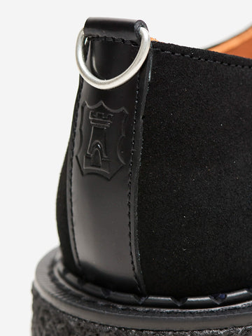 GEORGE COX Hatton Black Suede Nero