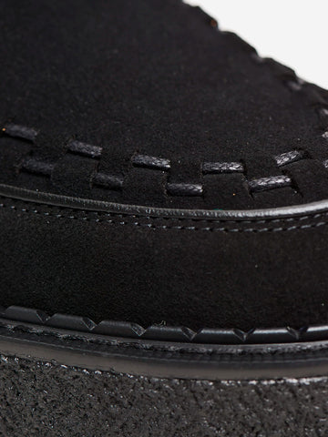 GEORGE COX Hatton Black Suede Nero