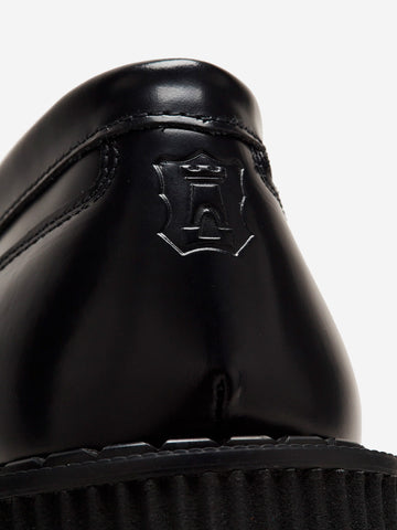 GEORGE COX Hatton Penny Loafer Black Black
