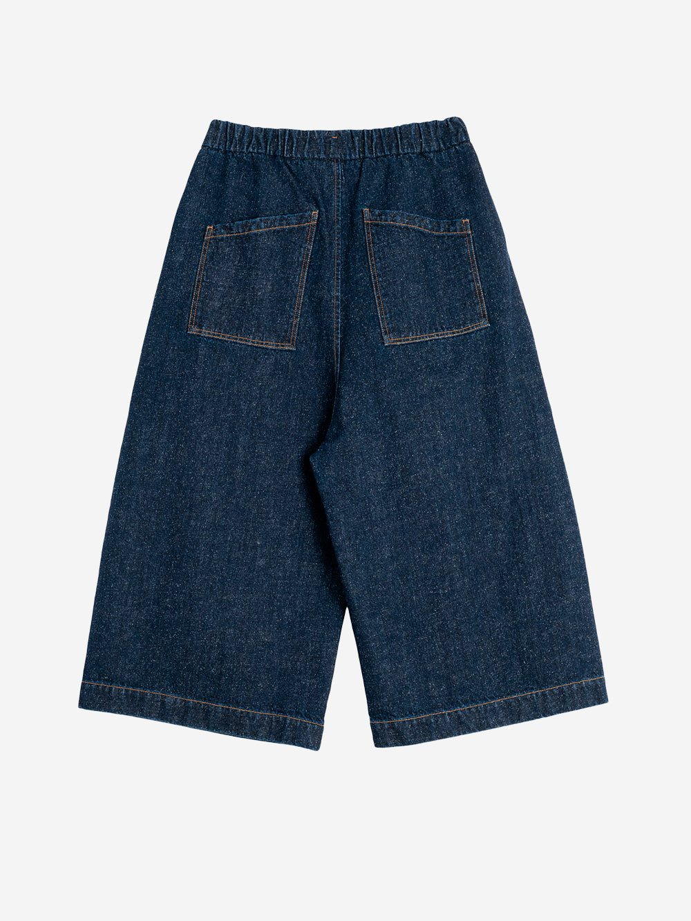 GIRLS OF DUST Pantaloni cropped a gamba ampia 'Nirvana' in denim giapponese Indigo Urbanstaroma