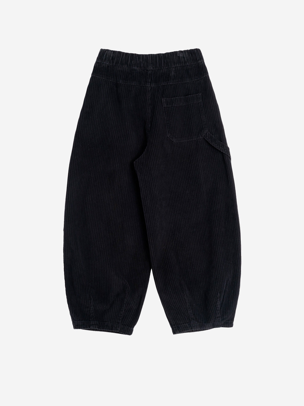 GIRLS OF DUST 'Sultan' Pants in velluto a coste neri Nero Urbanstaroma