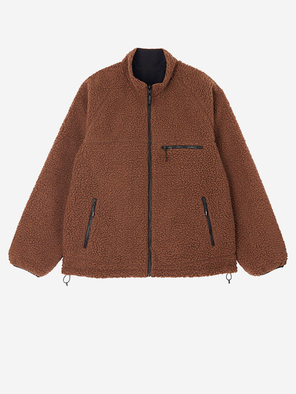 GRAMICCI Giacca Reversibile Sherpa marrone Marrone scuro Urbanstaroma