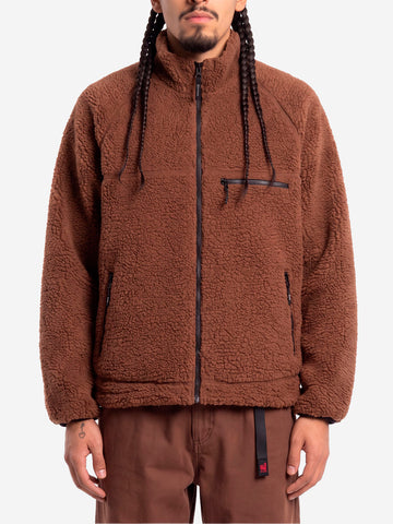 GRAMICCI Giacca Reversibile Sherpa marrone Marrone scuro