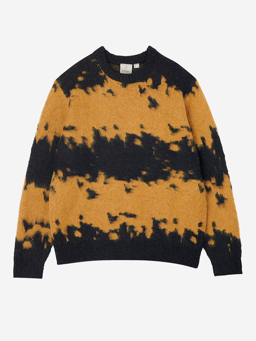 GRAMICCI Maglione in misto mohair safron splatter Giallo nero Urbanstaroma