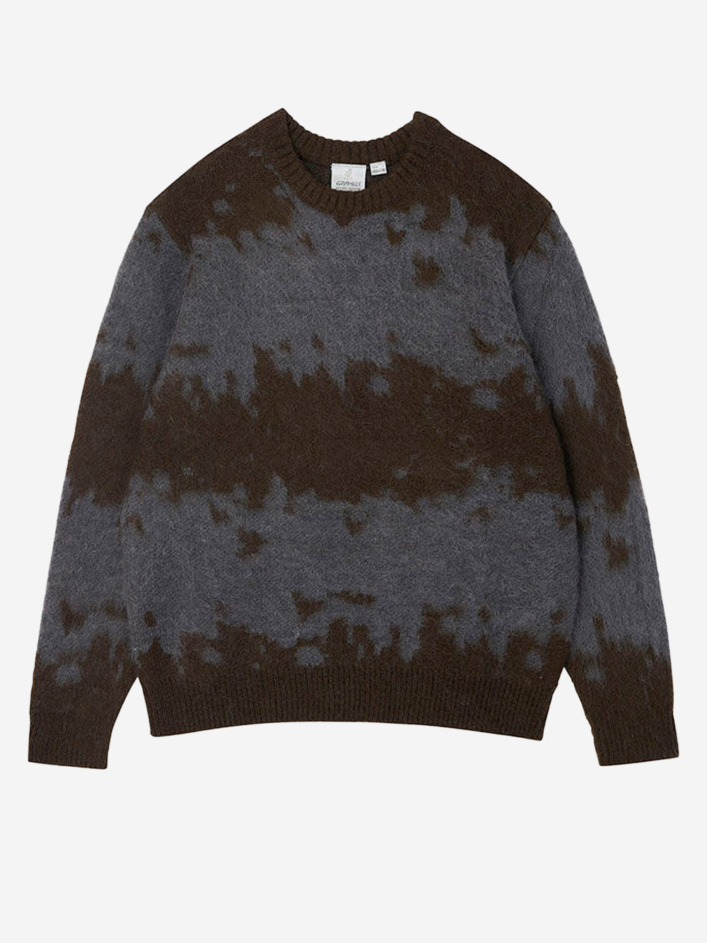 GRAMICCI Maglione in misto mohair slate splatter Marrone grigio Urbanstaroma