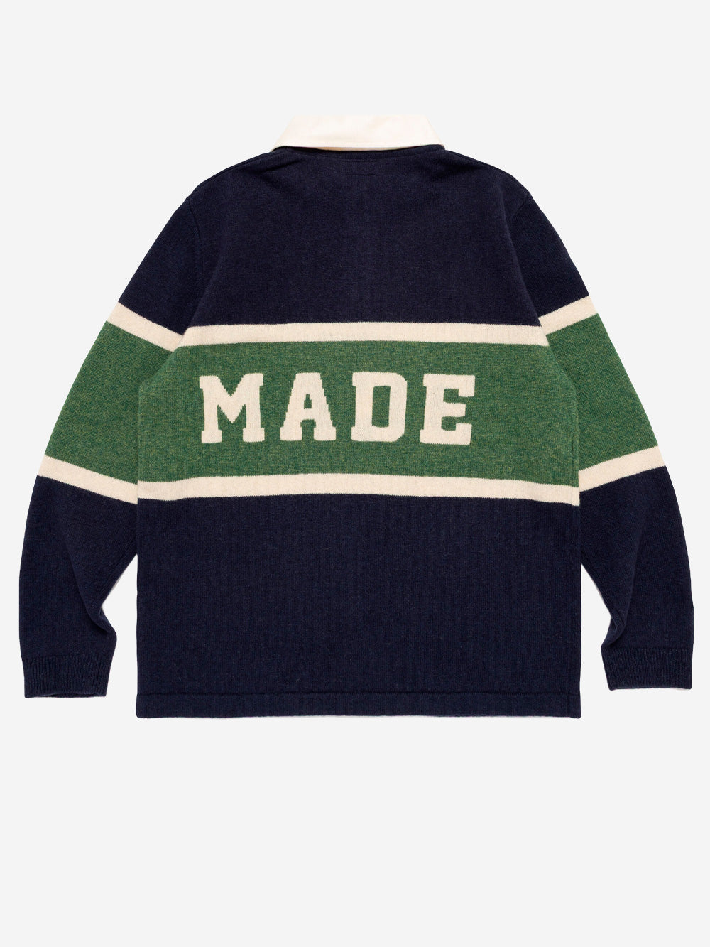 HUMAN MADE Maglione rugby Blu scuro Urbanstaroma