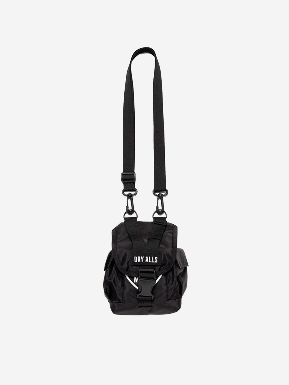 HUMAN MADE Dry Alls Mini Backpack Pouch Nero Urbanstaroma