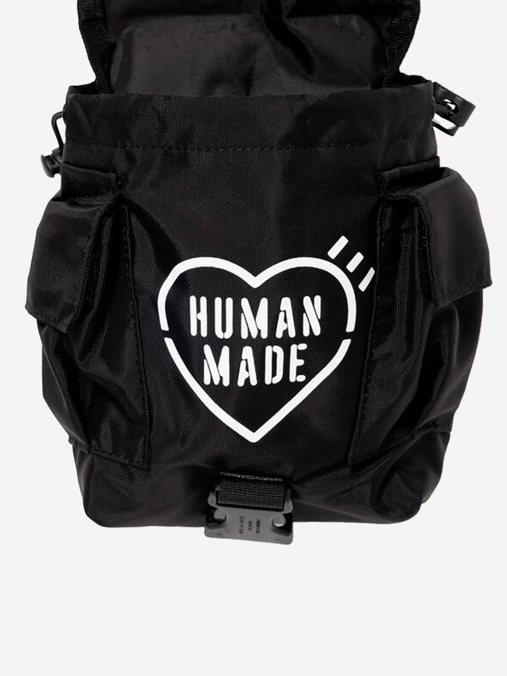 HUMAN MADE Dry Alls Mini Backpack Pouch Nero Urbanstaroma