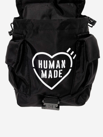 HUMAN MADE Dry Alls Mini Backpack Pouch Nero
