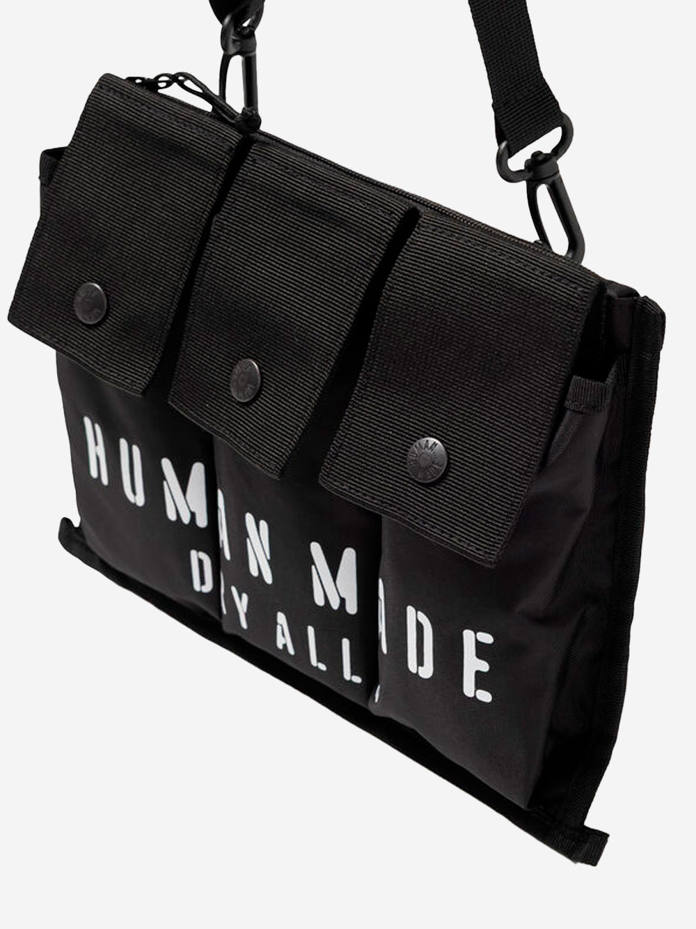 HUMAN MADE Military Shoulder Bag Black Nero Urbanstaroma