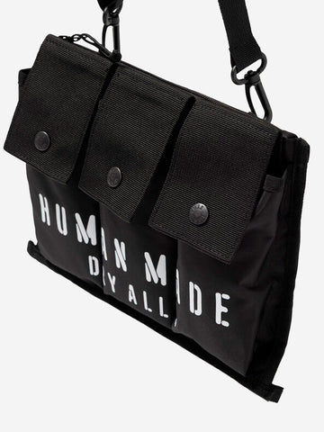 HUMAN MADE Military Shoulder Bag Black Nero