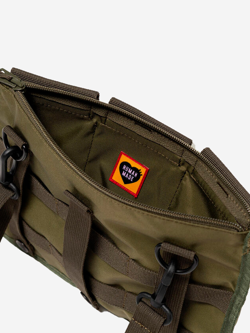 HUMAN MADE Military Shoulder Bag Olive Verde Urbanstaroma