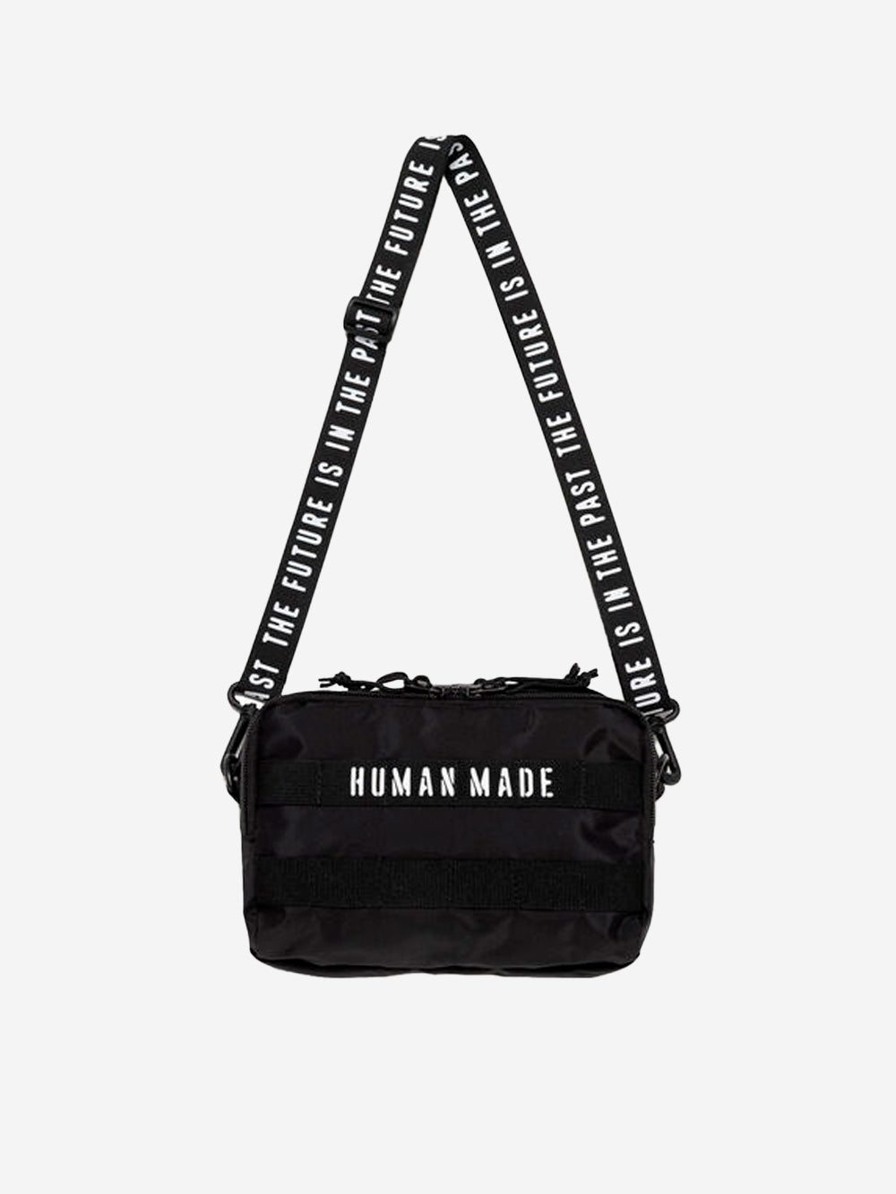 HUMAN MADE Nylon Shoulder Bag Black Nero Urbanstaroma