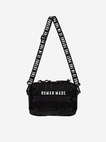 HUMAN MADE Nylon Shoulder Bag Black Nero
