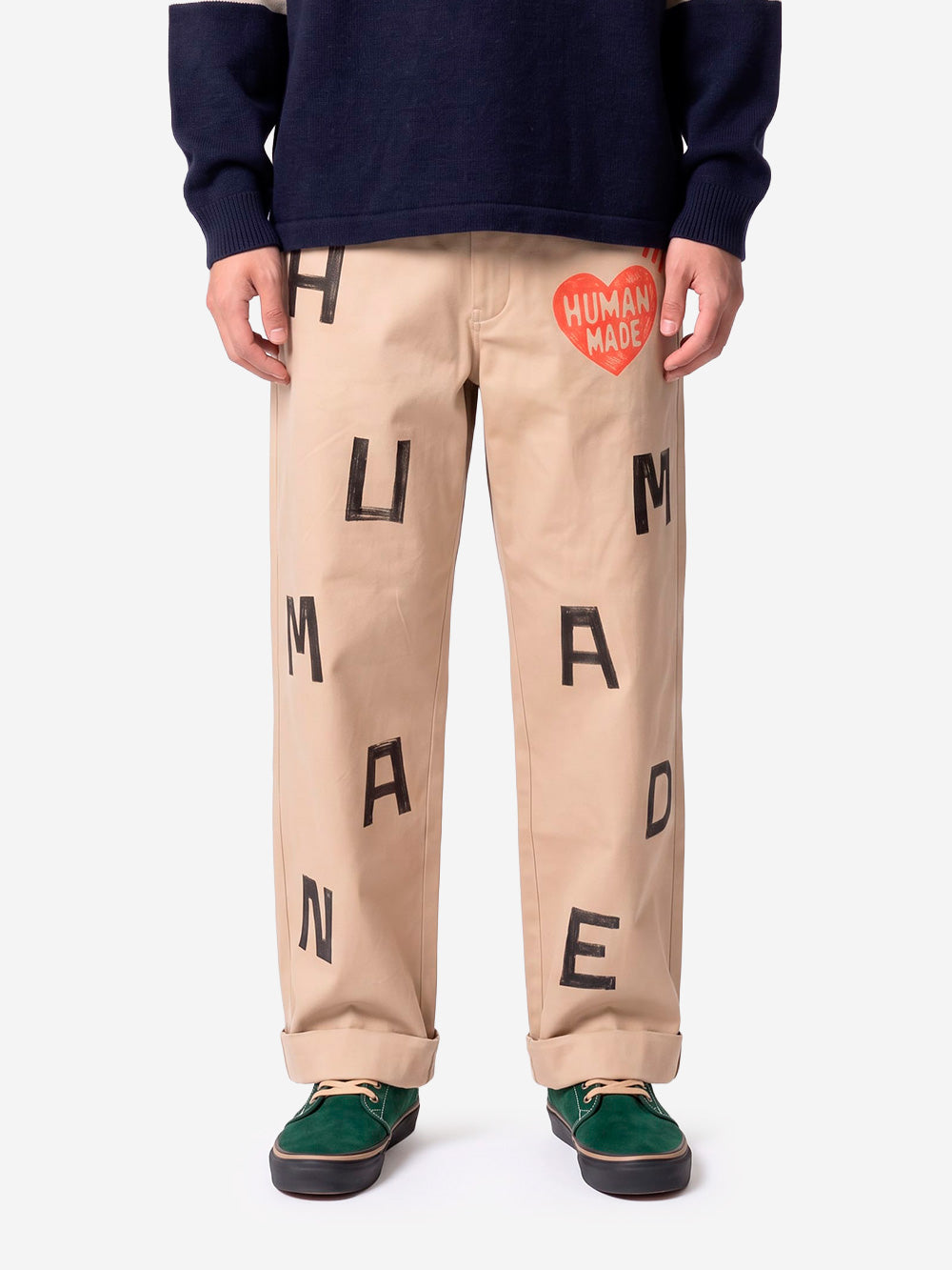 HUMAN MADE Pantaloni chino Beige Urbanstaroma