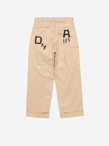 HUMAN MADE Pantaloni chino Beige