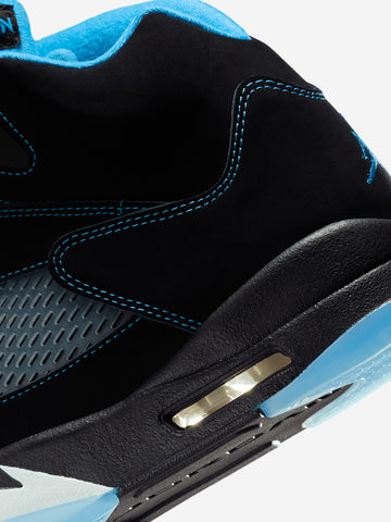 JORDAN Air Jordan 5 Retro 'Black Carolina' University Blue Nera blu