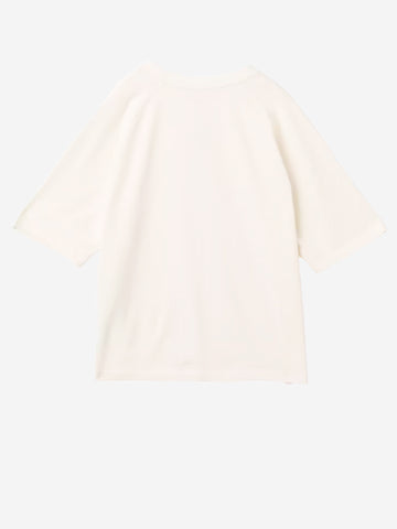 JORDAN T-shirt 'Flight' in cotone pesante con Jumpman Avana
