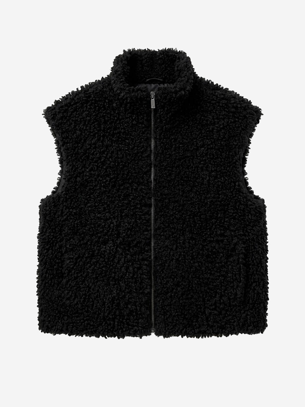 JORDAN W Jordan Flight Fleece Gilet nero Nero Urbanstaroma