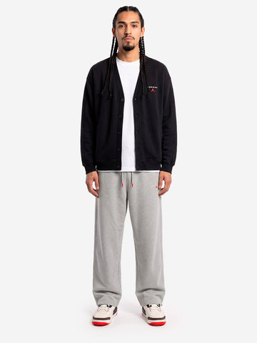 JORDAN Cardigan in cotone nero Nero