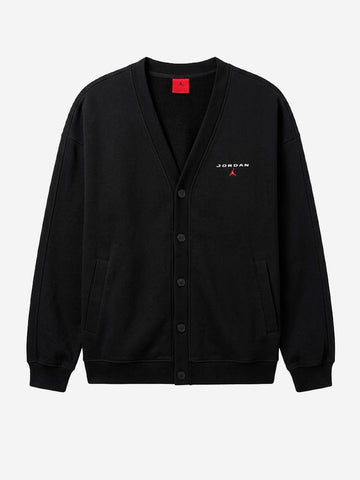 JORDAN Cardigan in cotone nero Nero